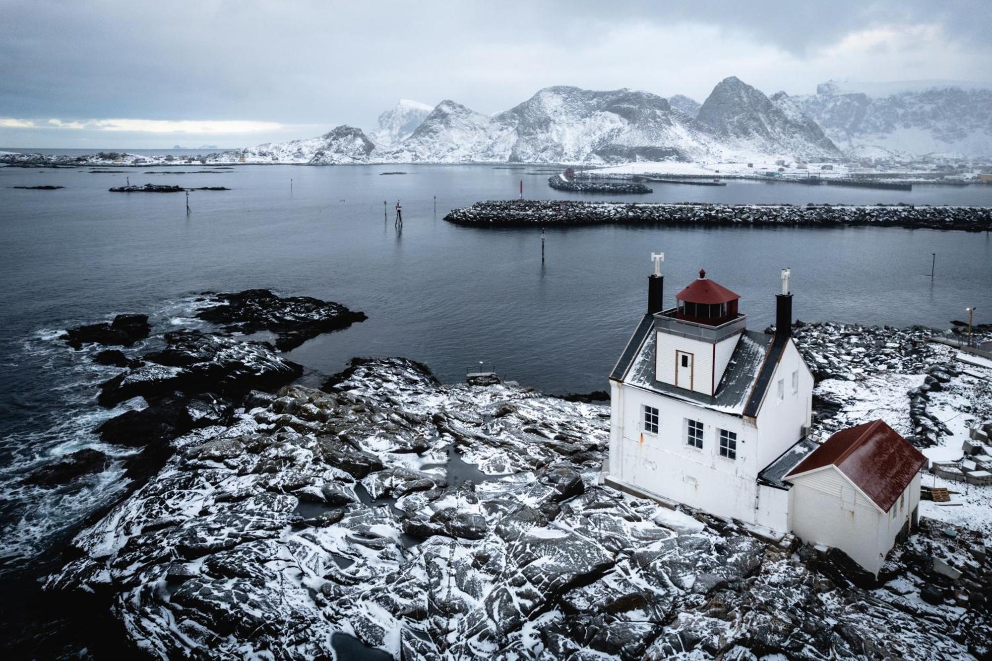 Lofoten Fyr Vaeroy Exteriör bild