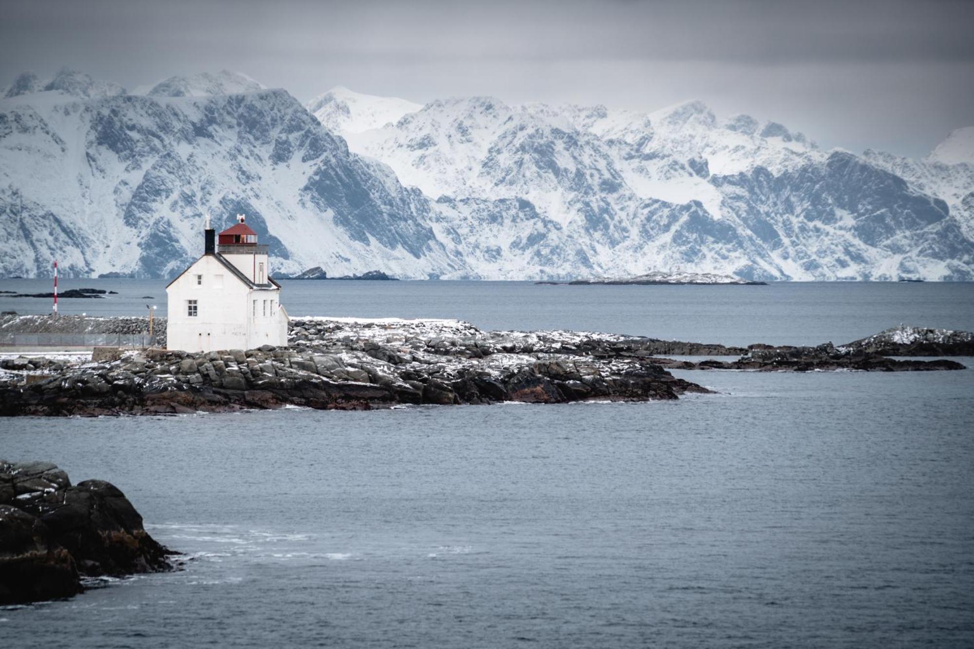 Lofoten Fyr Vaeroy Exteriör bild